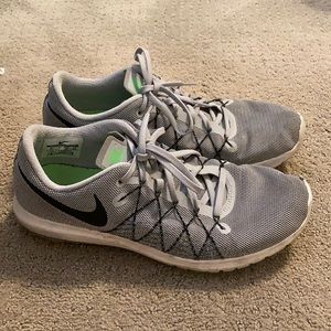 Grey Nike Tennis Shoes